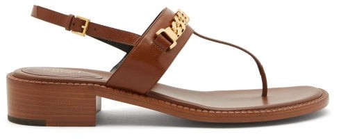 gucci tan sandals