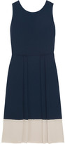 Thumbnail for your product : Cédric Charlier Two-tone crepe dress