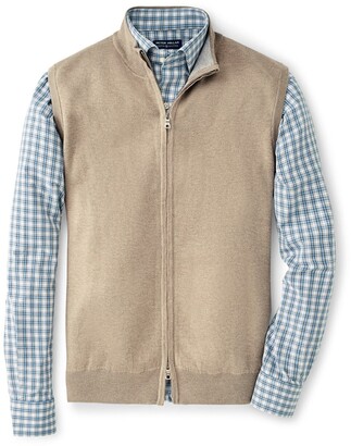 zip up sweater vest