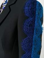 Thumbnail for your product : Emilio Pucci lace inserts blazer