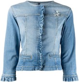 Thumbnail for your product : Liu Jo Cropped Denim Jacket