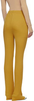 Thumbnail for your product : Marques Almeida Yellow Knitted Trousers