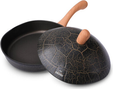 DEORS Bionic Turtle Design Nonstick Titanium Frying Pan (2.5 qt 10.3\