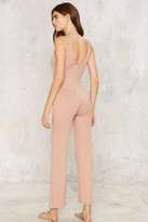 Thumbnail for your product : Factory Ring It Loud Ribbed Lounge Jumpsuit
