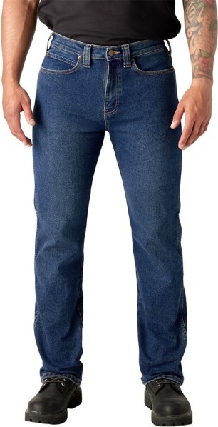 Men's Dickies Mens 5-pocket Tapered Jeans Denim Medium Wash 30 30