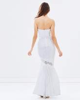 Thumbnail for your product : Lipsy Lace Bandeau Fishtail Bridal Dress