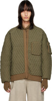 Thumbnail for your product : Isa Boulder SSENSE Exclusive Khaki Jacket