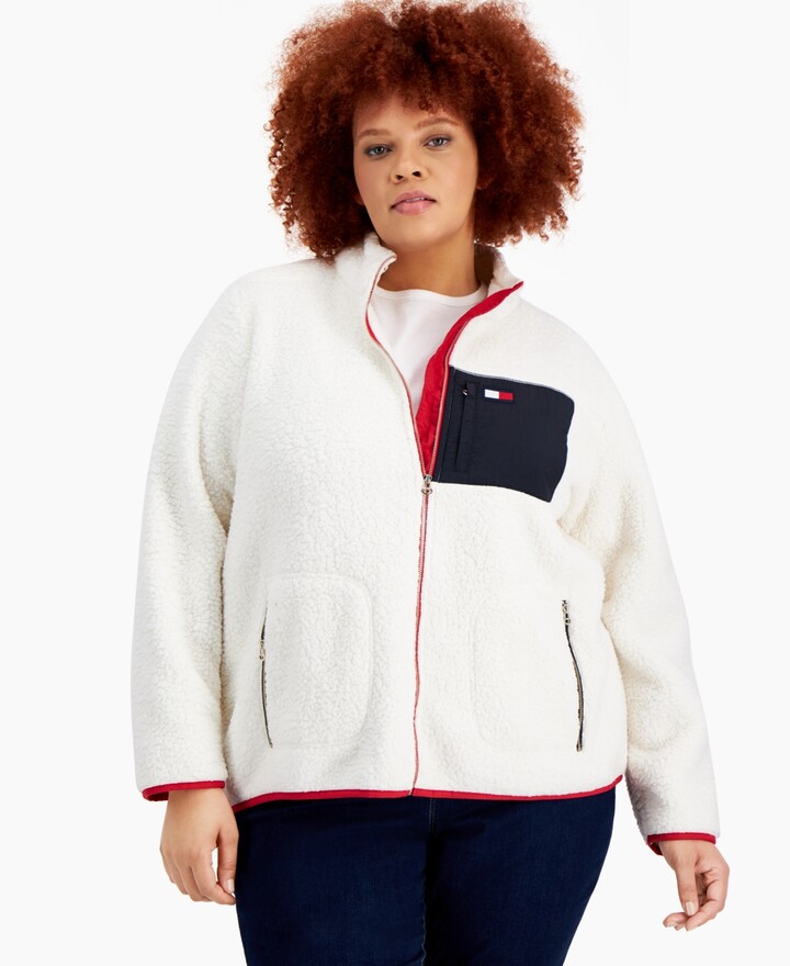 tommy hilfiger plus size jackets