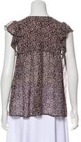 Thumbnail for your product : Rebecca Minkoff Ruffle Accented Sleeveless Top