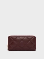 dkny zip around purse
