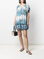 Thumbnail for your product : MC2 Saint Barth Printed Round-Neck Dress