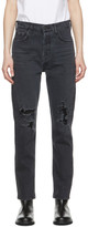 Thumbnail for your product : Citizens of Humanity Black High-Rise Charlotte Jeans