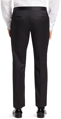 Saks Fifth Avenue Slim-Fit Wool Tuxedo Trousers