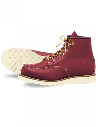 Red Wing Shoes 8875 Heritage Work 6& Moc Toe Boot - Oro Russet Portage Leather Colour: Oro Russet Portage Leather, UK 7