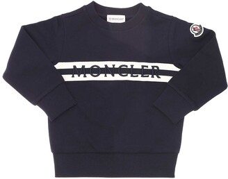 Moncler Enfant Logo Embroidered Crewneck Sweatshirt - ShopStyle Kids'  Clothes