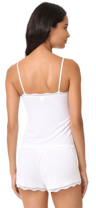 Only Hearts Feather Weight Rib Lace Trim Cami