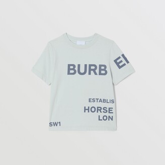 Burberry Childrens Horseferry Print Cotton T-shirt