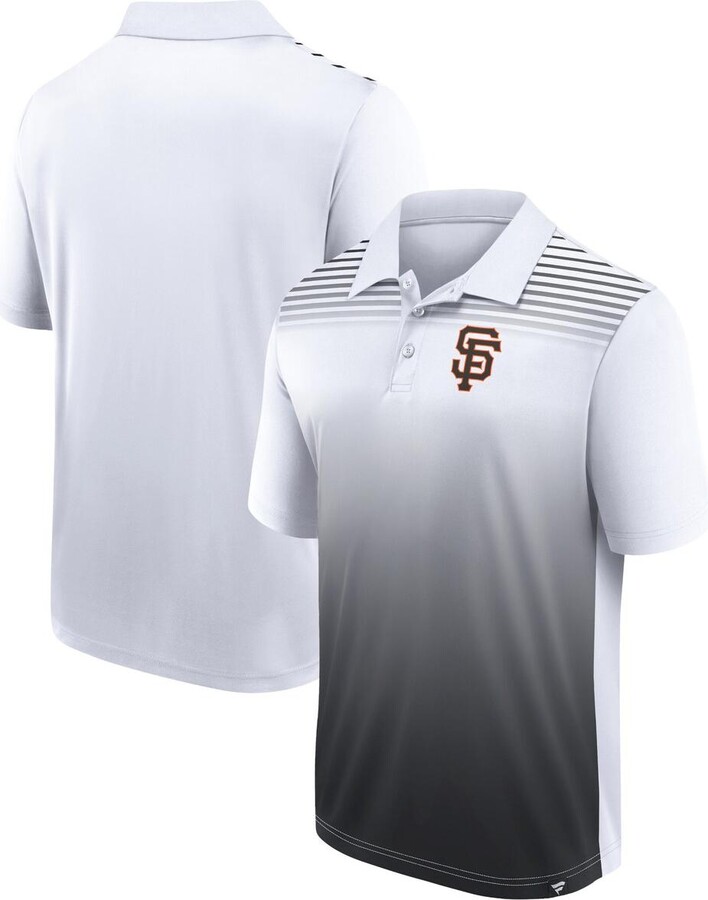 Men's Fanatics White, Black San Francisco Giants Sandlot Game Polo Shirt - White, Black