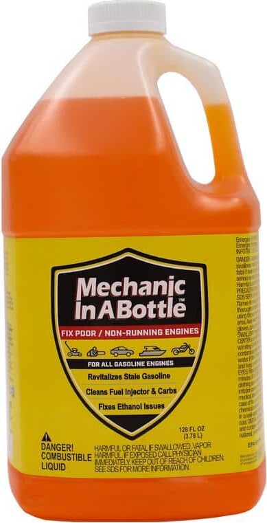 Mechanic in a Bottle 1 Gal. Fuel Additive Gas and Diesel - Fix, Maintain, Protect All Engines