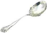 Thumbnail for your product : One Kings Lane Vintage Sterling Floral Repousse Berry Spoon - Owl's Roost Antiques