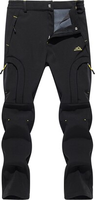Buy TNIU Winter Skiing Pants Waterproof Snow Hiking Trousers Thick Warm  Winter Pants Cold Insulated Pants for Kids at Amazon.in