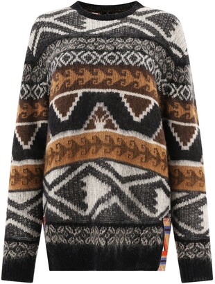 Etro Brushed Jacquard Sweater - ShopStyle