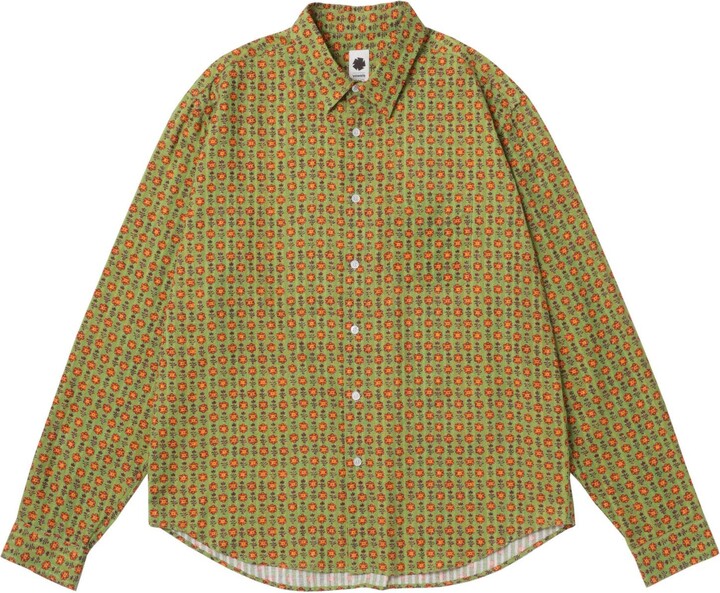 vowels Floral Dobby Shirt