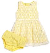 Thumbnail for your product : DKNY Infant's Two-Piece Crochet Lace Dress & Bloomers Set