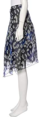 Giorgio Armani Sheer Silk Skirt
