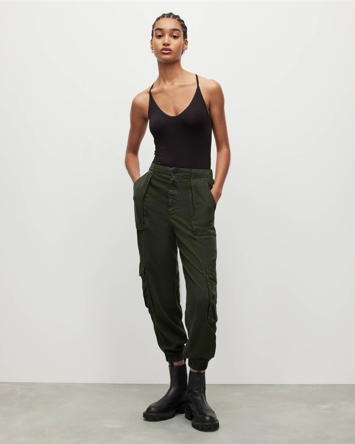 Womens Green Cargo Trousers | ShopStyle UK
