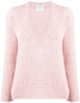 Thumbnail for your product : Forte Forte V-neck chunky sweater