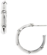 Thumbnail for your product : John Hardy Bamboo Silver Hoop Earrings