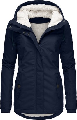 Navy Winter Coat | Shop the world's largest collection of fashion |  ShopStyle UK