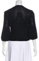 Thumbnail for your product : Chanel Silk Cropped Cardigan