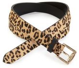 Thumbnail for your product : Marks and Spencer M&s Collection Leather Leopard Print Belt
