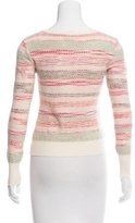 Thumbnail for your product : M Missoni Patterned Scoop Neck Sweater