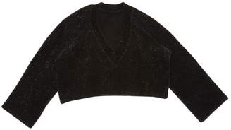 Alaia Black Synthetic Knitwear