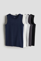Thumbnail for your product : H&M 5-Pack Cotton Vest Tops