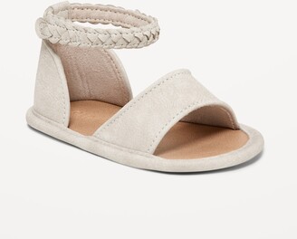 Old Navy Faux-Suede Braided Sandals for Baby