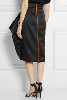 Thumbnail for your product : Roksanda Ilincic Balmont ponte-backed satin midi skirt
