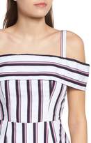 Thumbnail for your product : WAYF Florence Cold Shoulder Minidress