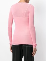 Thumbnail for your product : Helmut Lang Drop Needle Woven Top