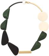 Thumbnail for your product : Oliver Bonas Lenore Wooden Beaded Necklace