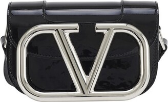 Valentino Garavani Supervee Crossbody Bag Leather Medium - ShopStyle