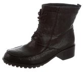 Thumbnail for your product : Elizabeth and James Leather Lace-Up Ankle Boots