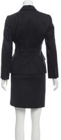 Thumbnail for your product : Moschino Cheap & Chic Moschino Cheap and Chic Wool Notch-Lapel Skirt Suit