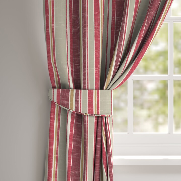 Dunelm Midsummer Made to Order Fire Retardant Tieback Midsummer Scarlet