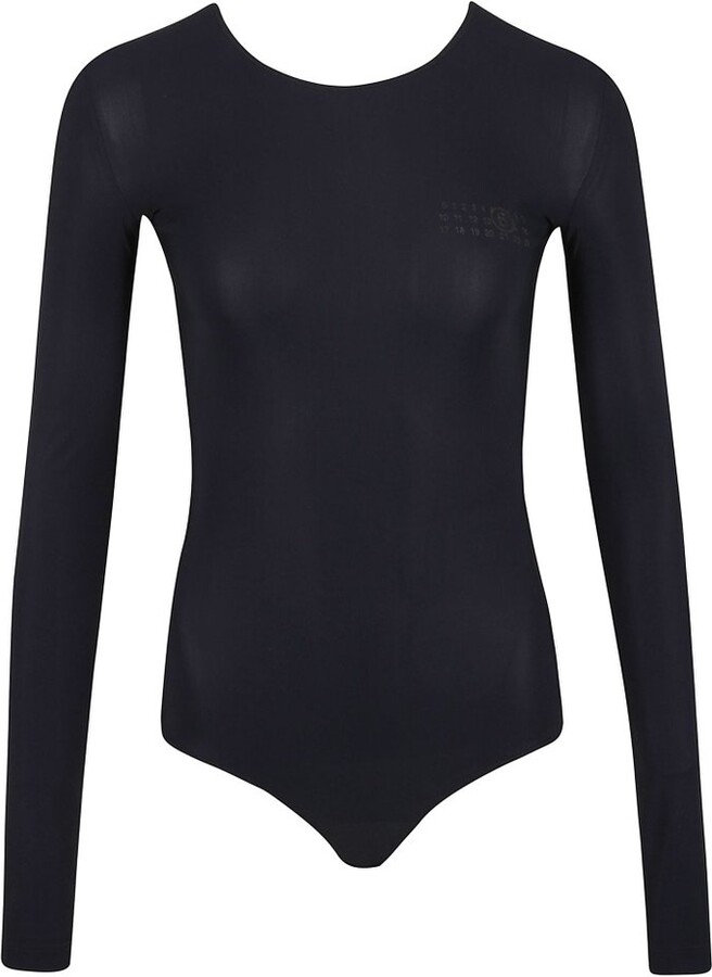 MM6 MAISON MARGIELA Long-Sleeved Bodysuit