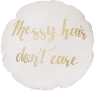 Bloomingville - 'Messy Hair Don't Care' Cushion