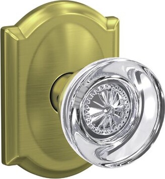 Schlage Custom Hobson Hall-Closet and Bed-Bath Glass Knob with Camelot Trim  - ShopStyle Countertop Bath Accessories